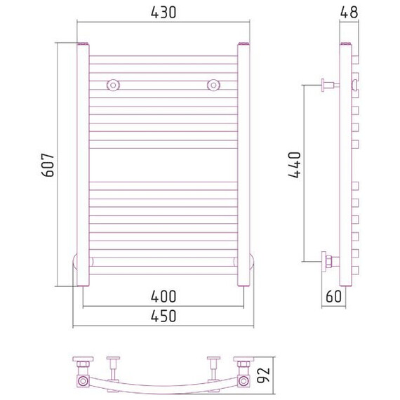 СУНЕРЖА АРКУС 600Х400