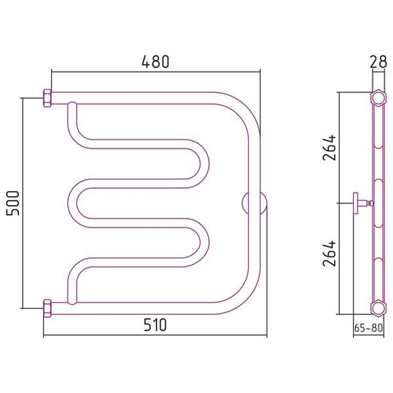СУНЕРЖА ЛИРА 500Х500