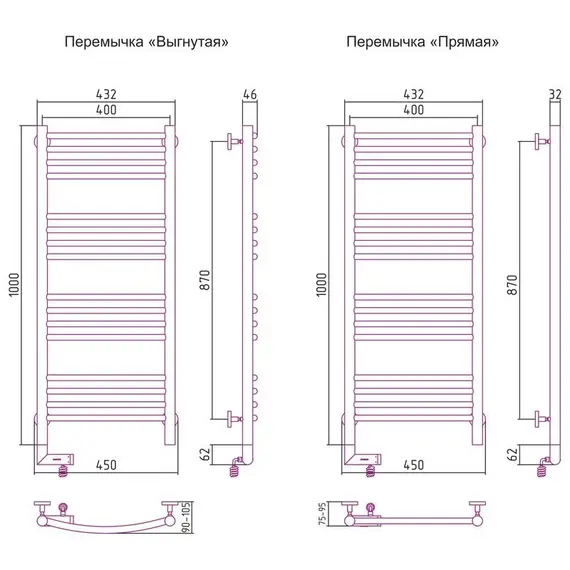 СУНЕРЖА БОГЕМА 2.0 1000Х400
