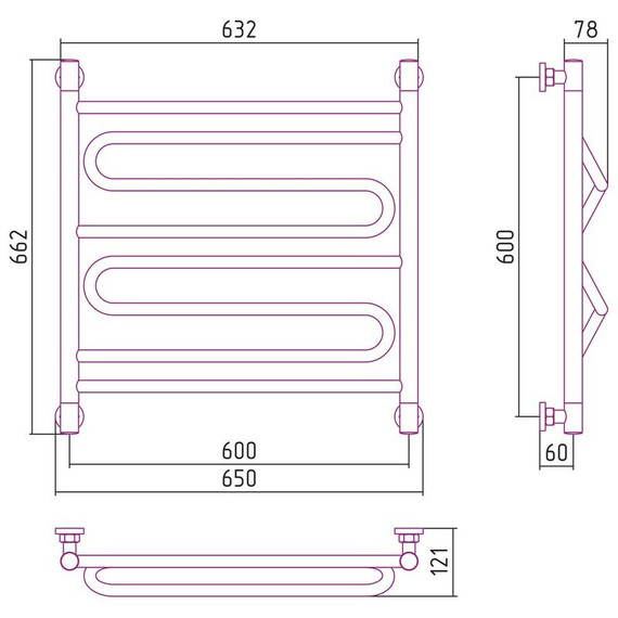 СУНЕРЖА ЭЛЕГИЯ+ 600Х600