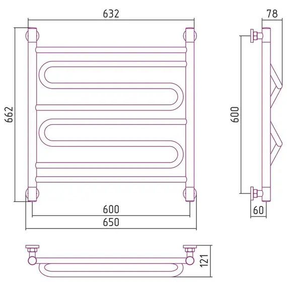 СУНЕРЖА ЭЛЕГИЯ+ 600Х600