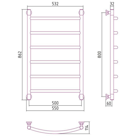 СУНЕРЖА ГАЛАНТ+ 800Х500