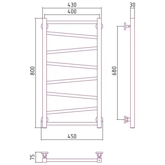 СУНЕРЖА СИРОККО 800Х400