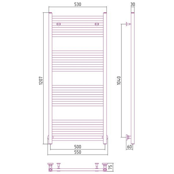 СУНЕРЖА МОДУС 1200Х500