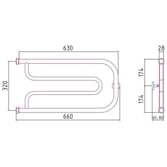 СУНЕРЖА ГУСЛИ 320Х650
