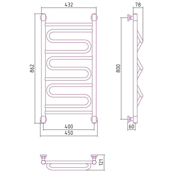 СУНЕРЖА ЭЛЕГИЯ+ 800Х400