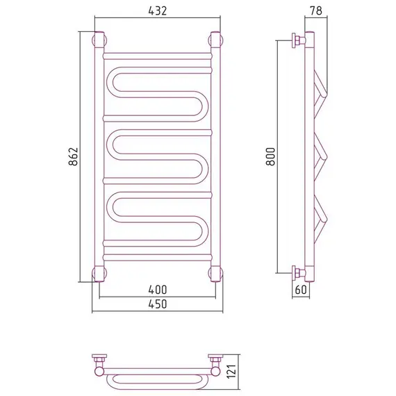 СУНЕРЖА ЭЛЕГИЯ+ 800Х400