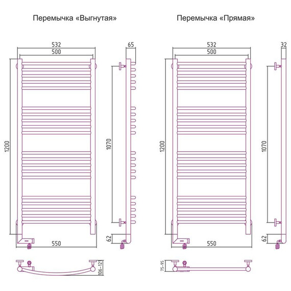 СУНЕРЖА БОГЕМА 2.0 1200Х500