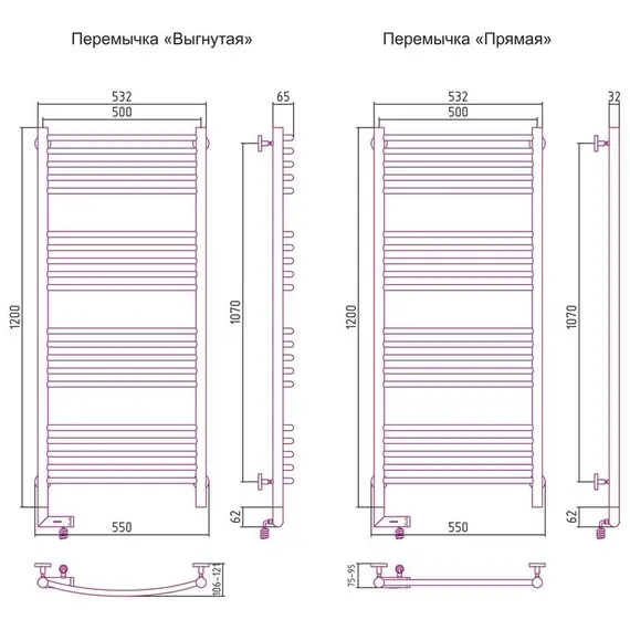 СУНЕРЖА БОГЕМА 2.0 1200Х500