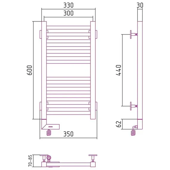 СУНЕРЖА МОДУС 2.0 600Х300