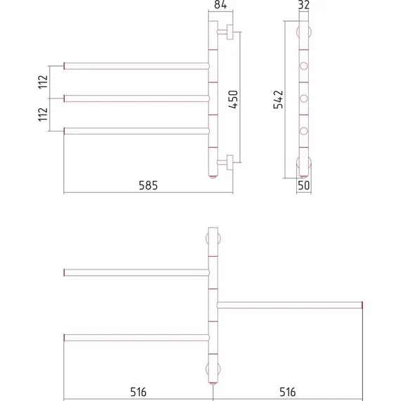 СУНЕРЖА ТРИАДА 540Х585