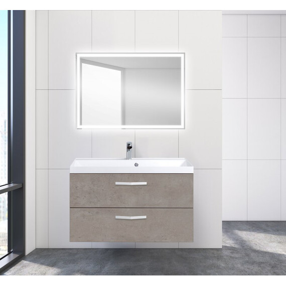 МЕБЕЛЬ ДЛЯ ВАННОЙ BELBAGNO AURORA 90 ПОДВЕСНАЯ (РАЗНЫЕ ОТДЕЛКИ)