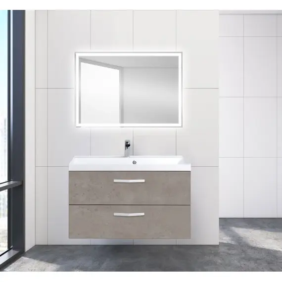 МЕБЕЛЬ ДЛЯ ВАННОЙ BELBAGNO AURORA 90 ПОДВЕСНАЯ (РАЗНЫЕ ОТДЕЛКИ)