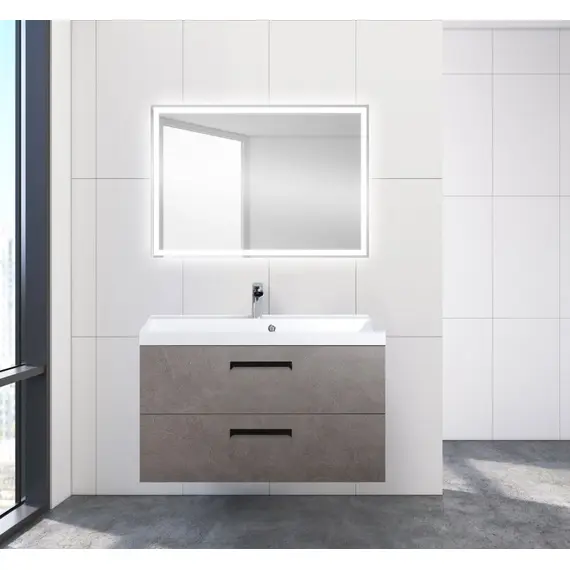 МЕБЕЛЬ ДЛЯ ВАННОЙ BELBAGNO AURORA 90 ПОДВЕСНАЯ (РАЗНЫЕ ОТДЕЛКИ)