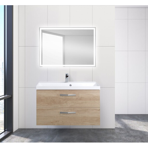 МЕБЕЛЬ ДЛЯ ВАННОЙ BELBAGNO AURORA 90 ПОДВЕСНАЯ (РАЗНЫЕ ОТДЕЛКИ)