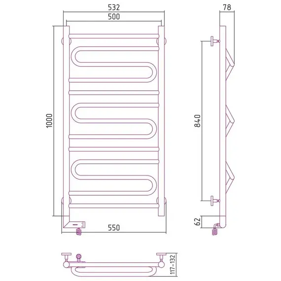 СУНЕРЖА ЭЛЕГИЯ 2.0 1000X500