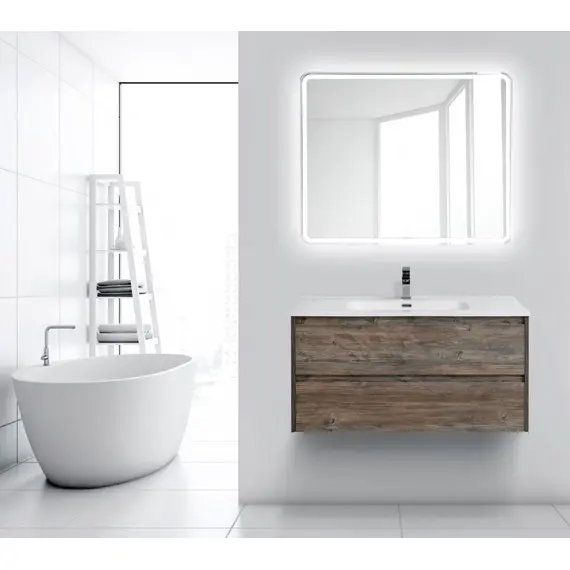 МЕБЕЛЬ ДЛЯ ВАННОЙ BELBAGNO KRAFT 120 ПОДВЕСНАЯ (РАЗНЫЕ ОТДЕЛКИ)