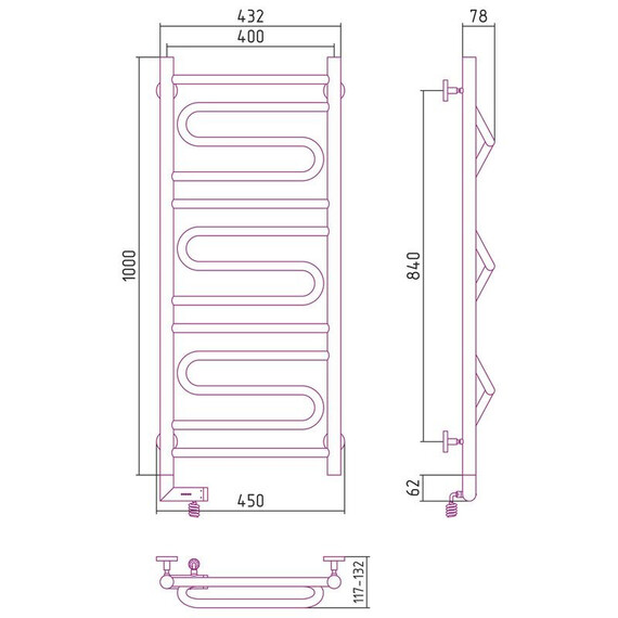 СУНЕРЖА ЭЛЕГИЯ 2.0 1000X400