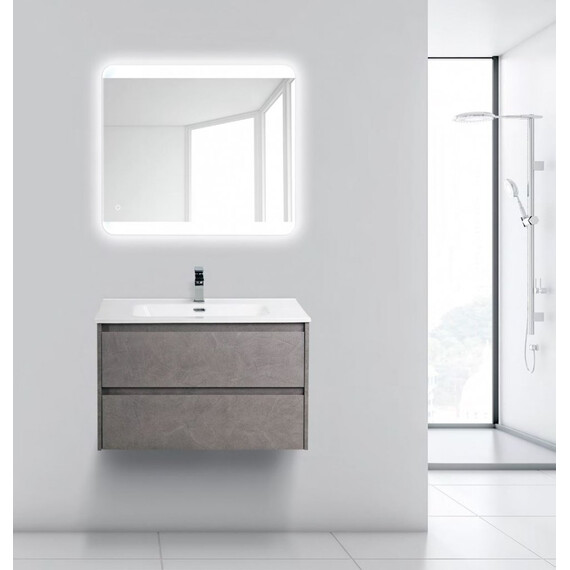 МЕБЕЛЬ ДЛЯ ВАННОЙ BELBAGNO KRAFT 80 ПОДВЕСНАЯ (РАЗНЫЕ ОТДЕЛКИ)
