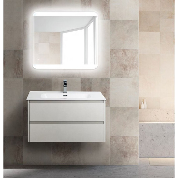МЕБЕЛЬ ДЛЯ ВАННОЙ BELBAGNO KRAFT 90 ПОДВЕСНАЯ (РАЗНЫЕ ОТДЕЛКИ)