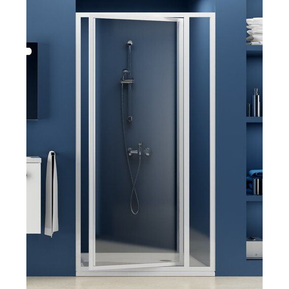 ДУШЕВАЯ ДВЕРЬ ПОВОРОТНАЯ RAVAK SUPERNOVA SDOP-90 БЕЛЫЙ+ГРЕЙП