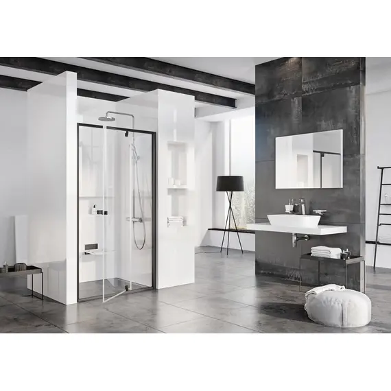 ДУШЕВАЯ ДВЕРЬ RAVAK PIVOT PDOP2 100 ЧЕРНЫЙ+ТРАНСПАРЕНТ