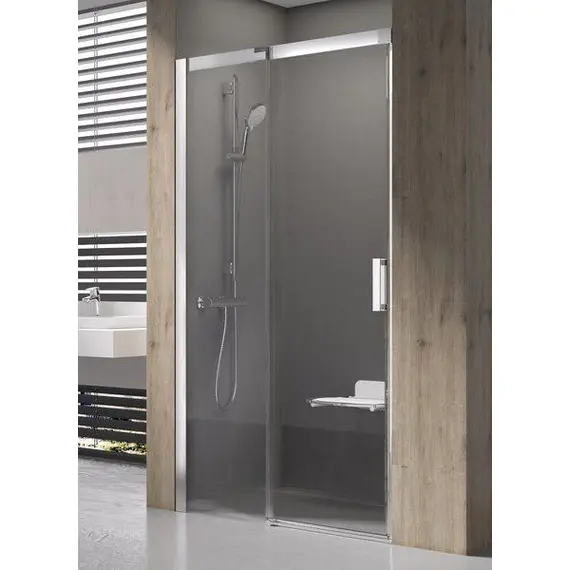 ДУШЕВАЯ ДВЕРЬ RAVAK MATRIX MSD2-100 L БЛЕСТЯЩИЙ+ТРАНСПАРЕНТ