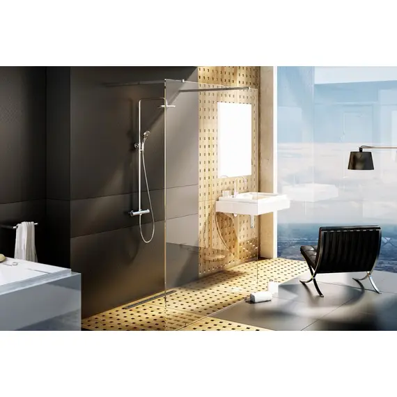 НЕПОДВИЖНАЯ СТЕНКА RAVAK ST WALK-IN FREE 1500 X 2000 БЛЕСТЯЩИЙ + ТРАНСПАРЕНТ