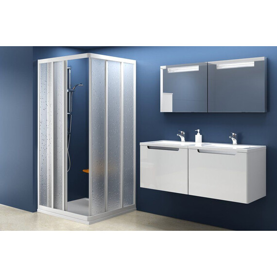 ДУШЕВОЙ УГОЛОК RAVAK SUPERNOVA ASRV3-90 БЕЛЫЙ+ТРАНСПАРЕНТ