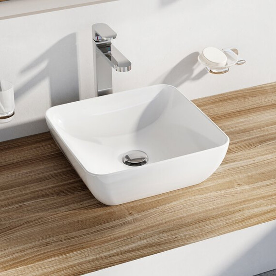 КЕРАМИЧЕСКИЙ УМЫВАЛЬНИК RAVAK UNI 380 S SLIM
