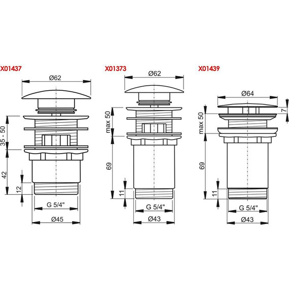 СЛИВ ДЛЯ УМЫВАЛЬНИКА "ХРОМ" БЕЗ ЗАКРЫТИЯ СТОКА RAVAK