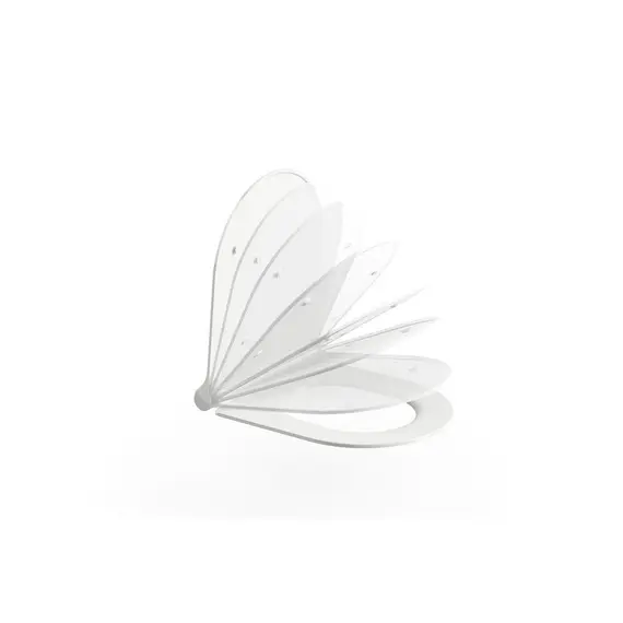 СИДЕНЬЕ ДЛЯ УНИТАЗА RAVAK UNI CHROME SLIM БЕЛОЕ