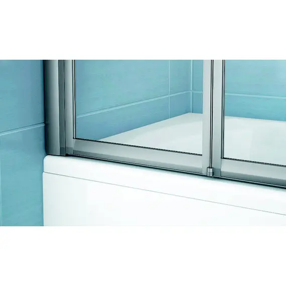 ШТОРКА ДЛЯ ВАННЫ RAVAK VS3 100 БЕЛАЯ+РЕЙН