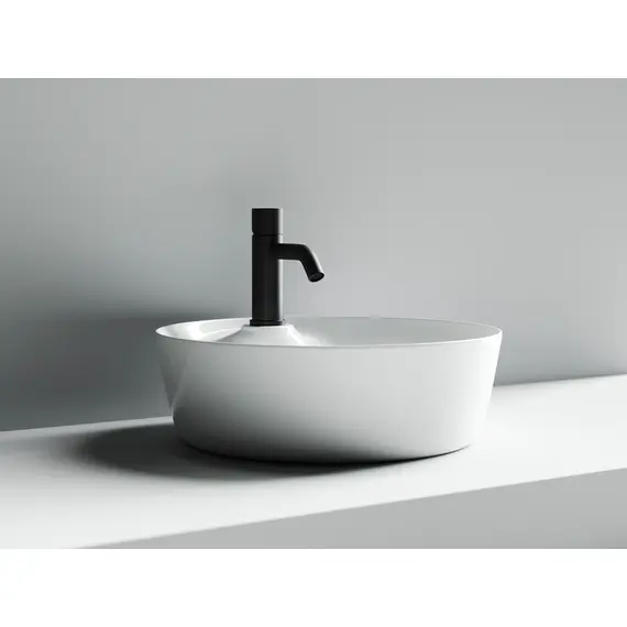 УМЫВАЛЬНИК ЧАША НАКЛАДНАЯ КРУГЛАЯ CERAMICA NOVA ELEMENT 435X435X135 ММ