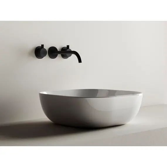 УМЫВАЛЬНИК ЧАША НАКЛАДНАЯ КВАДРАТНАЯ CERAMICA NOVA ELEMENT 415X415X145 ММ