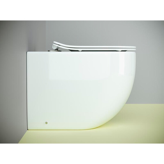 НАПОЛЬНЫЙ ПРИСТАВНОЙ УНИТАЗ CERAMICA NOVA METROPOL RIMLESS