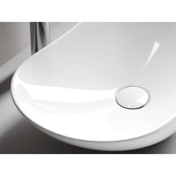 УМЫВАЛЬНИК ЧАША НАКЛАДНАЯ ОВАЛЬНАЯ CERAMICA NOVA ELEMENT 620X360X145 ММ