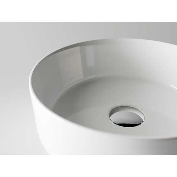 УМЫВАЛЬНИК ЧАША НАКЛАДНАЯ КРУГЛАЯ CERAMICA NOVA ELEMENT 360X360X120 ММ