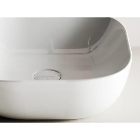 УМЫВАЛЬНИК ЧАША НАКЛАДНАЯ КВАДРАТНАЯ CERAMICA NOVA ELEMENT 415X415X145 ММ