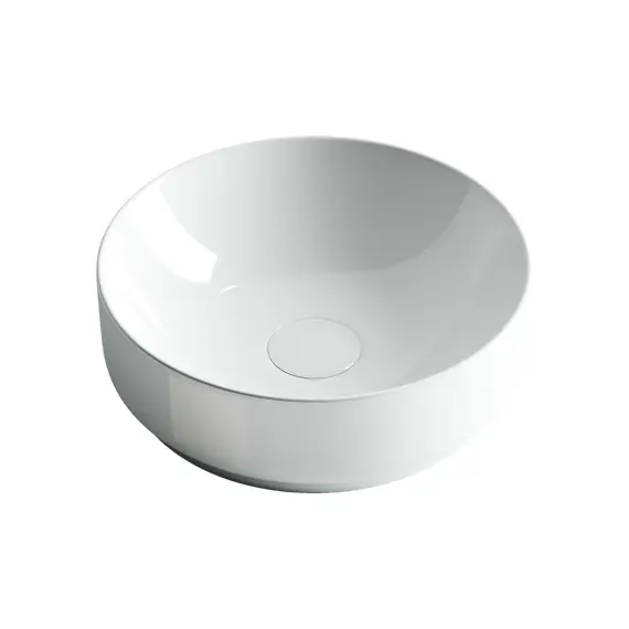 УМЫВАЛЬНИК ЧАША НАКЛАДНАЯ КРУГЛАЯ CERAMICA NOVA ELEMENT 355X355X125 ММ