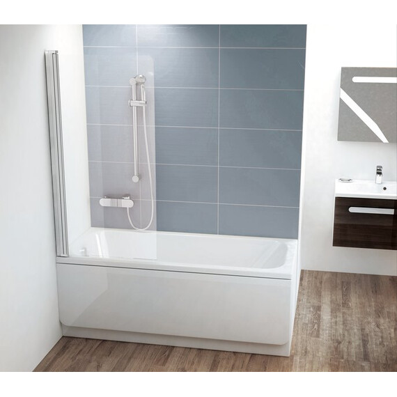 ШТОРКА ДЛЯ ВАННЫ RAVAK CVS1 80 БЕЛАЯ ЛЕВАЯ