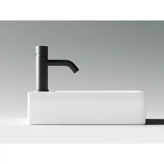 УМЫВАЛЬНИК НАКЛАДНОЙ ПРЯМОУГОЛЬНЫЙ (ОТВЕРСТИЕ ПОД СМЕСИТЕЛЬ L) CERAMICA NOVA ELEMENT 375X215X100 ММ