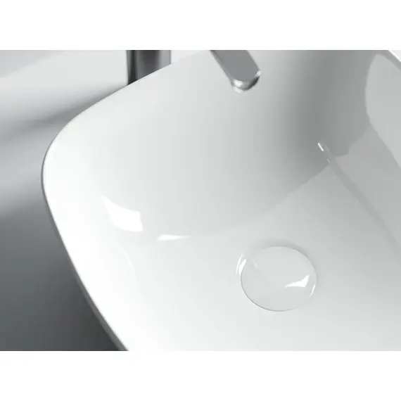 УМЫВАЛЬНИК ЧАША НАКЛАДНАЯ КВАДРАТНАЯ CERAMICA NOVA ELEMENT 400X400X140 ММ