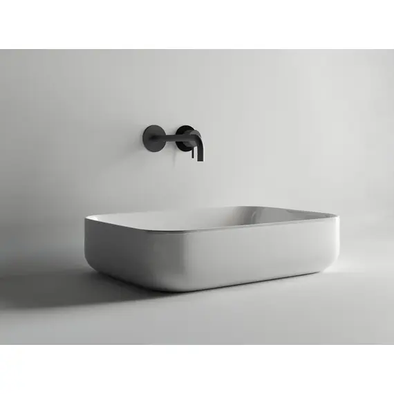 УМЫВАЛЬНИК ЧАША НАКЛАДНАЯ ПРЯМОУГОЛЬНАЯ CERAMICA NOVA ELEMENT 600X420X140 ММ