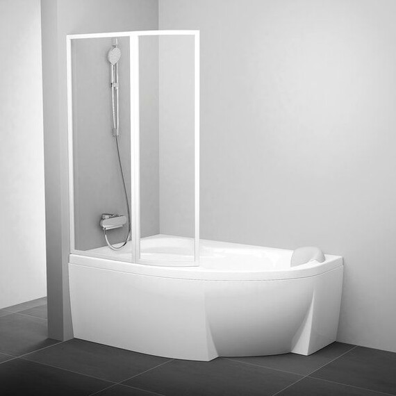 ШТОРКА ДЛЯ ВАННЫ RAVAK VSK2 ROSA 160 L РЕЙН
