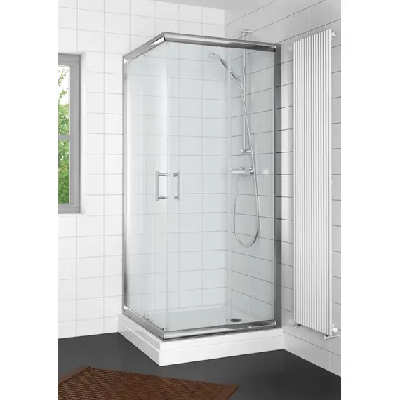 АКРИЛОВЫЙ ДУШЕВОЙ ПОДДОН RIHO DAVOS 261 100X100 БЕЛЫЙ + ПАНЕЛЬ