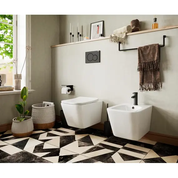 ПОДВЕСНОЕ БИДЕ CERAMICA NOVA METRIC