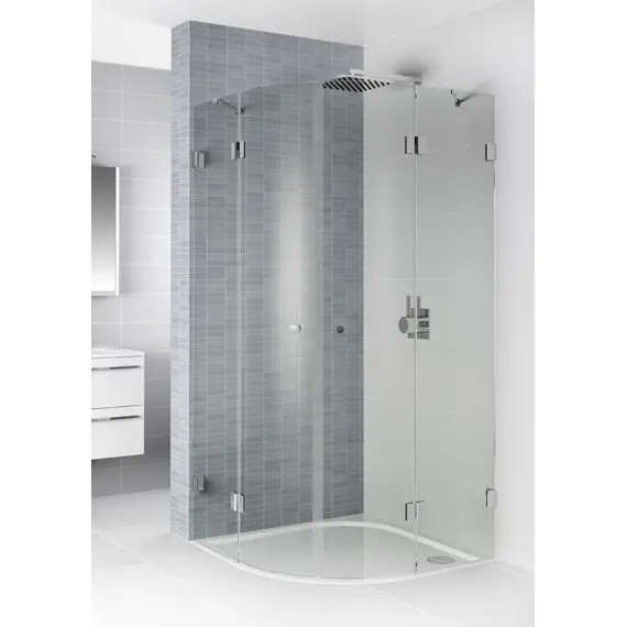 ДУШЕВОЙ ПОДДОН ИЗ ЛИТЬЕВОГО МРАМОРА RIHO KOLPING DB10 80X80 R55 БЕЛЫЙ + СИФОН