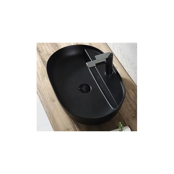 ЧЕРНАЯ МАТОВАЯ КЕРАМИЧЕСКАЯ РАКОВИНА GID BM1346