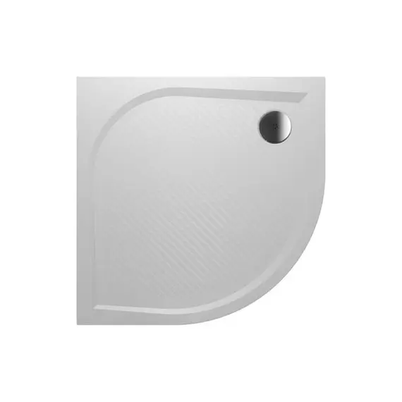 ДУШЕВОЙ ПОДДОН ИЗ ЛИТЬЕВОГО МРАМОРА RIHO KOLPING DB14 90X90 R55 БЕЛЫЙ + СИФОН